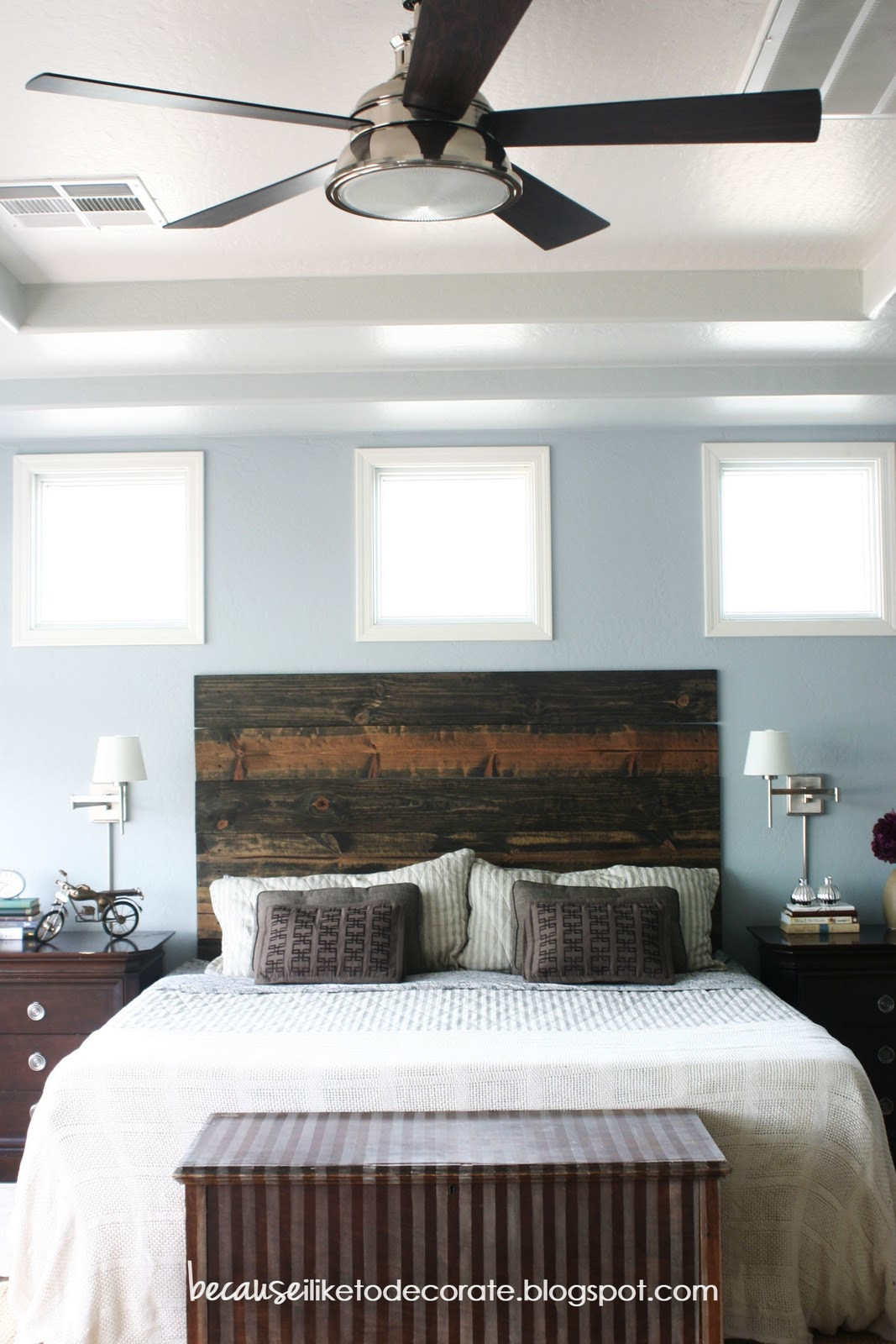Best ideas about DIY Rustic Wood Headboard
. Save or Pin DIY Rustic Headboard Tutorial Because I Like To Decorate Now.