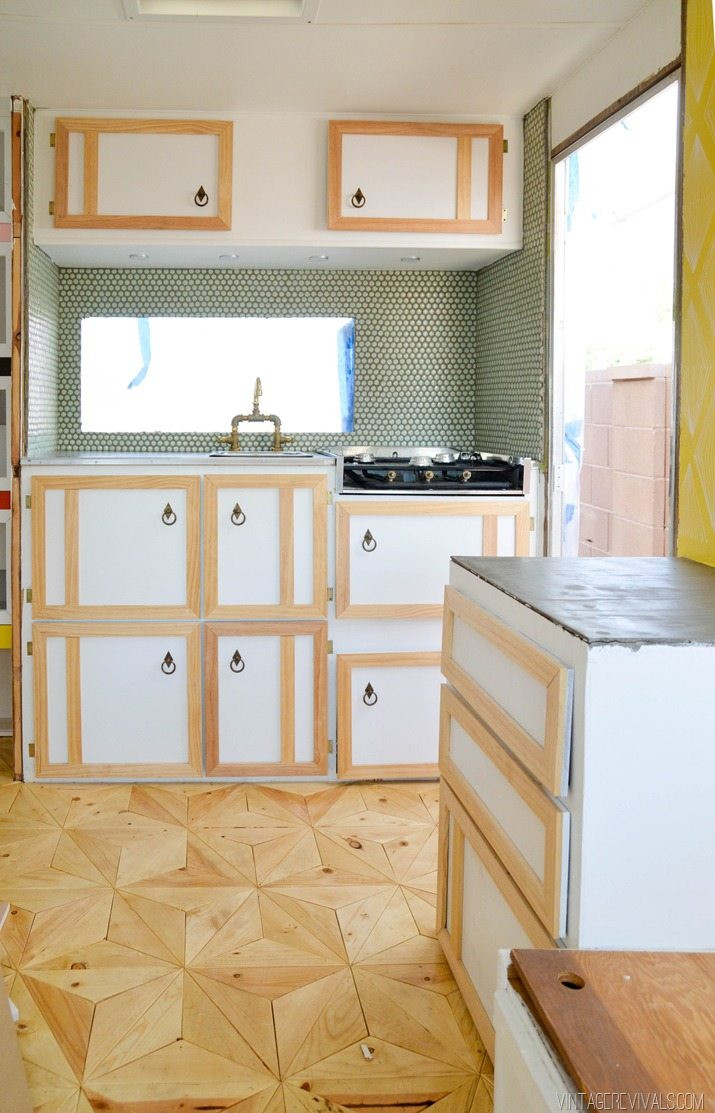 Best ideas about DIY Rv Cabinets
. Save or Pin The Nug Building Cabinets again Vintage Revivals Now.
