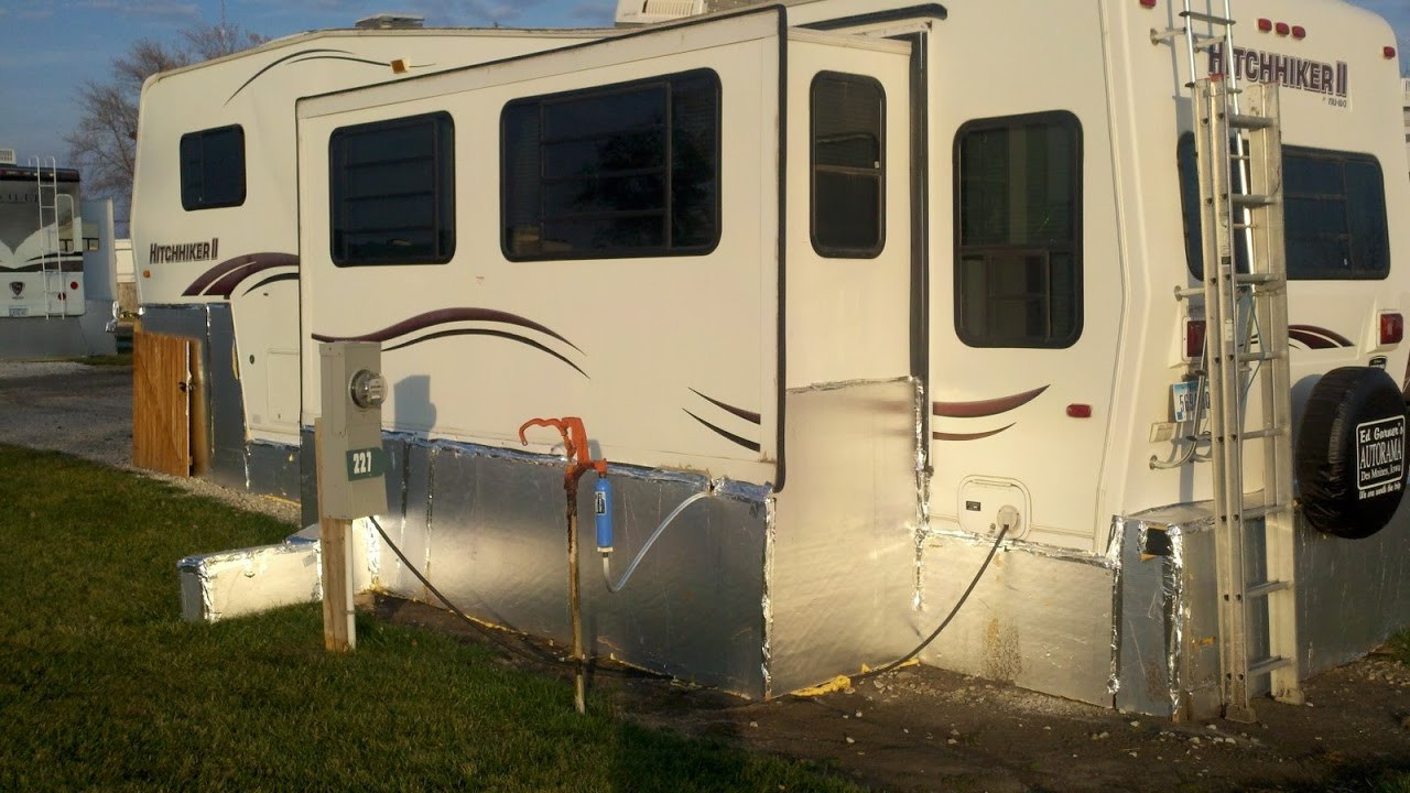 Best ideas about DIY Rv Skirting
. Save or Pin How to skirt your RV on the cheap Now.
