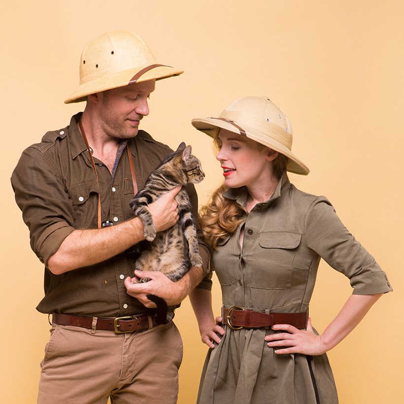 Best ideas about DIY Safari Costume
. Save or Pin Safari Couple s Costume Camille Styles Now.