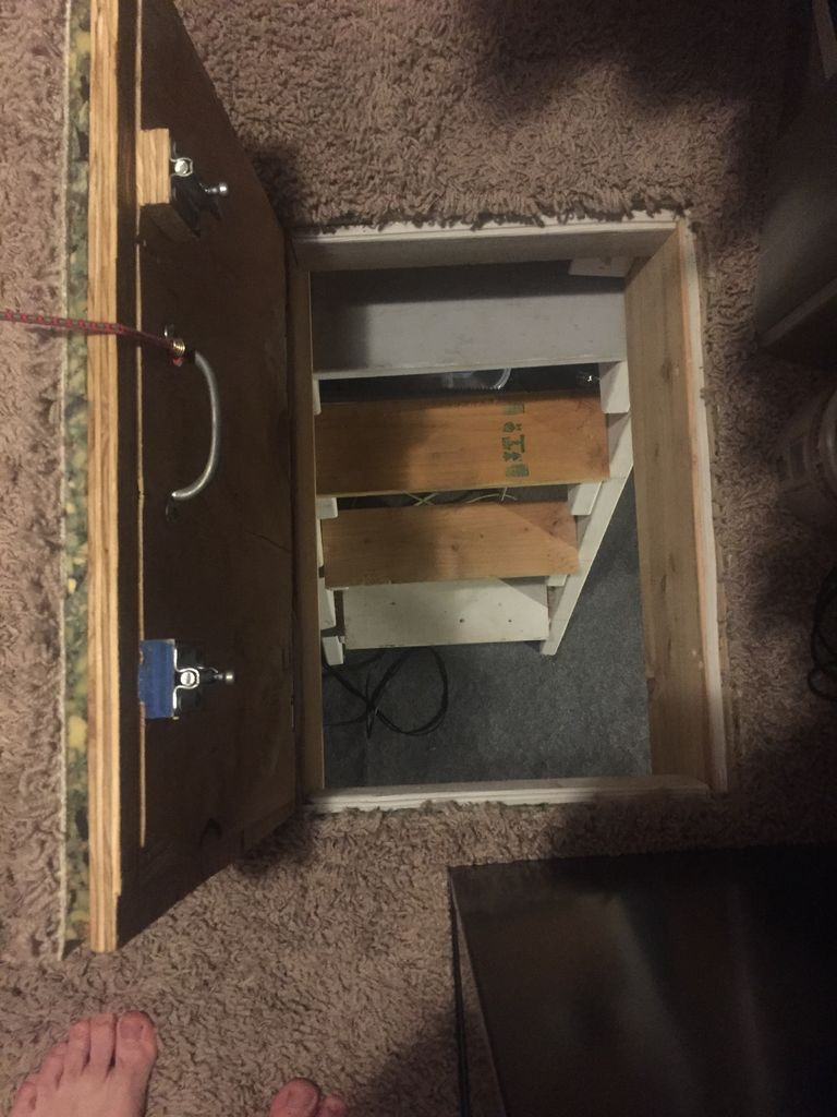 Best ideas about DIY Safe Rooms
. Save or Pin $14 Secret Crawlspace Access Door Home Stuff Now.