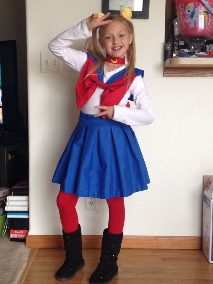 Best ideas about DIY Sailor Moon Costume
. Save or Pin Sailor moon costume My first homemade costume My kid Now.