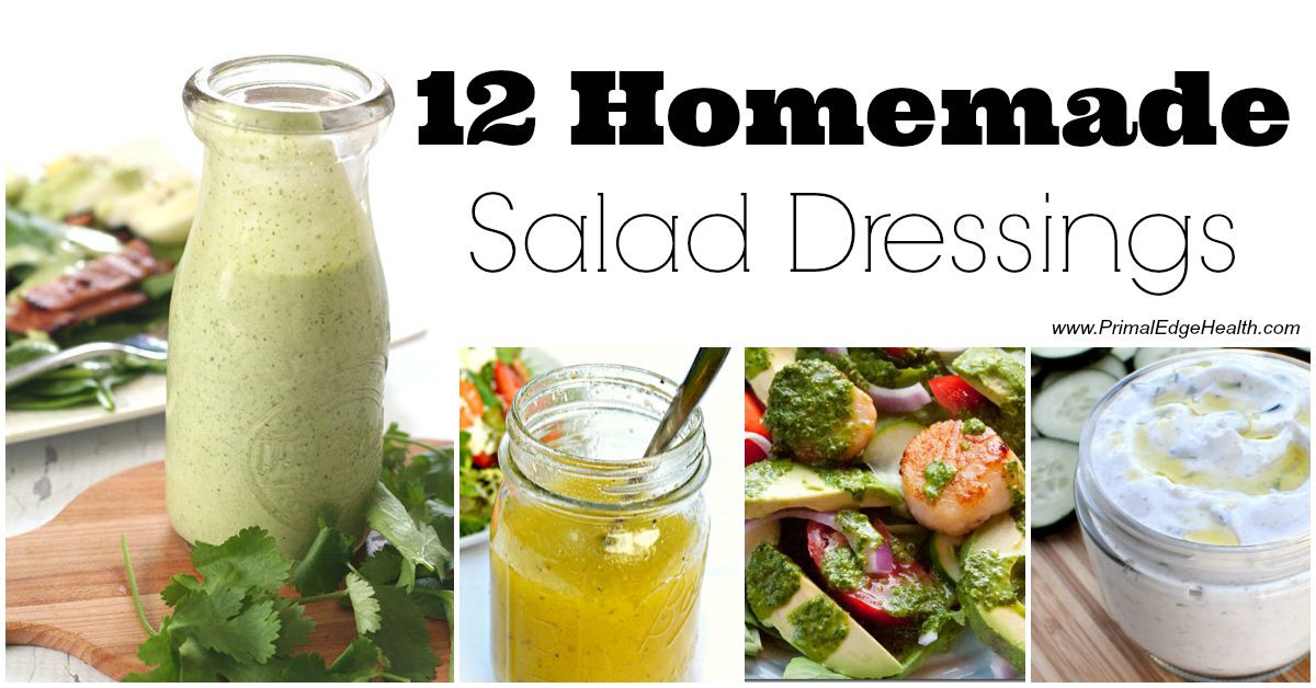 Best ideas about DIY Salad Dressings
. Save or Pin 12 Healthy Homemade Salad Dressings Primal Edge Health Now.