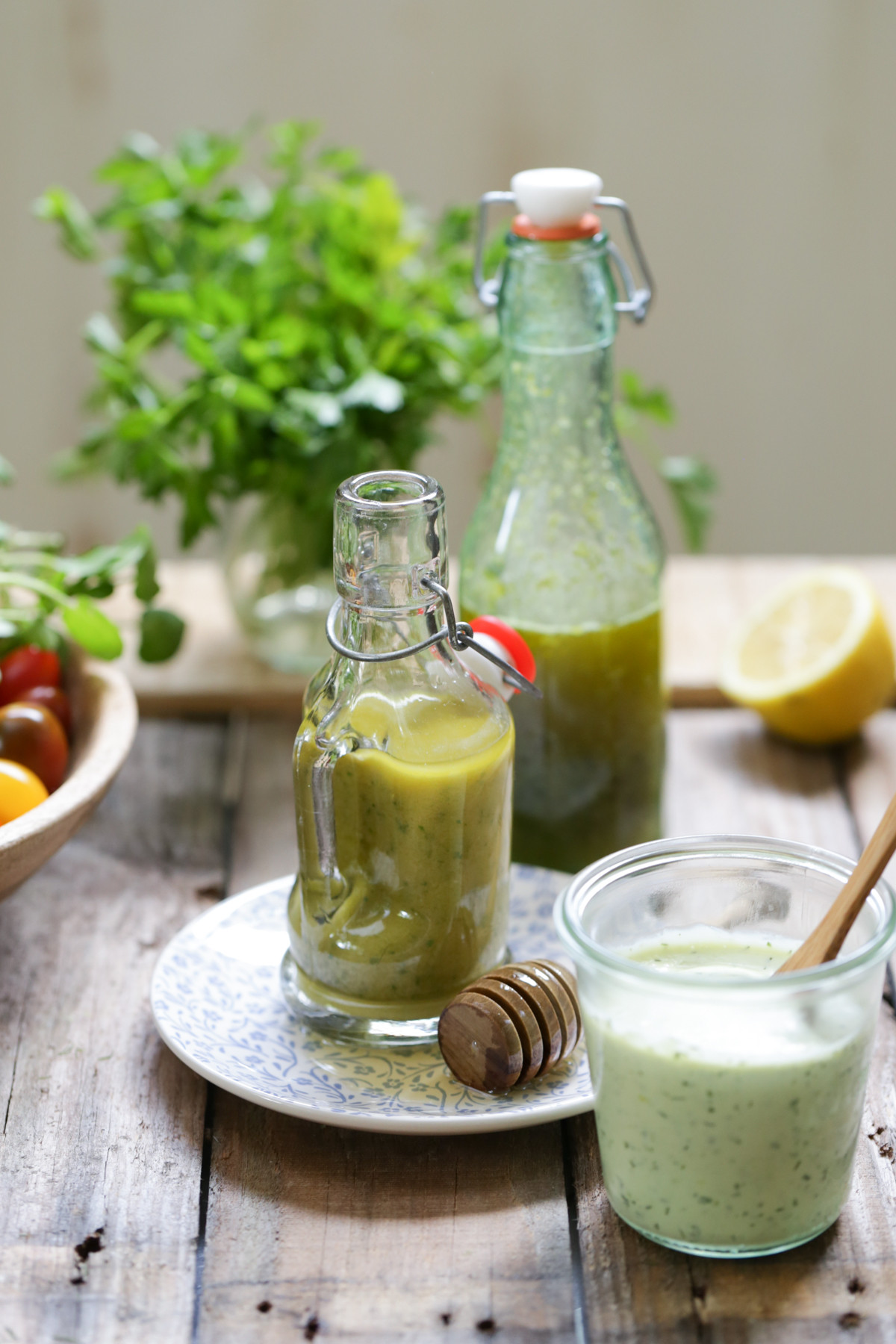 Best ideas about DIY Salad Dressings
. Save or Pin 3 Five Minute Fresh Herb Salad Dressings Live Simply Now.
