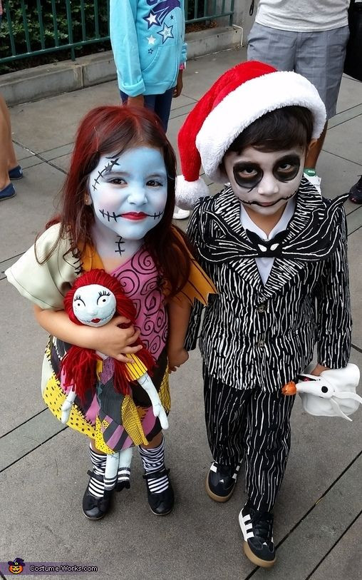Best ideas about DIY Sally Costume
. Save or Pin Jack and Sally Kids Costume Now.