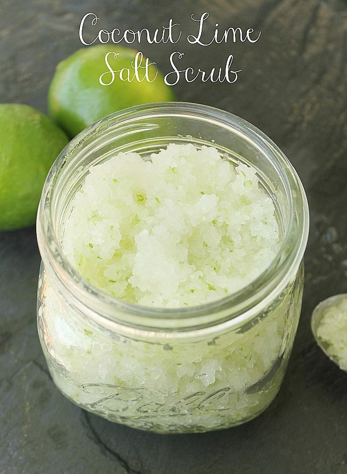 Best ideas about DIY Salt Scrub
. Save or Pin DIY Coconut Lime Salt Scrub Now.