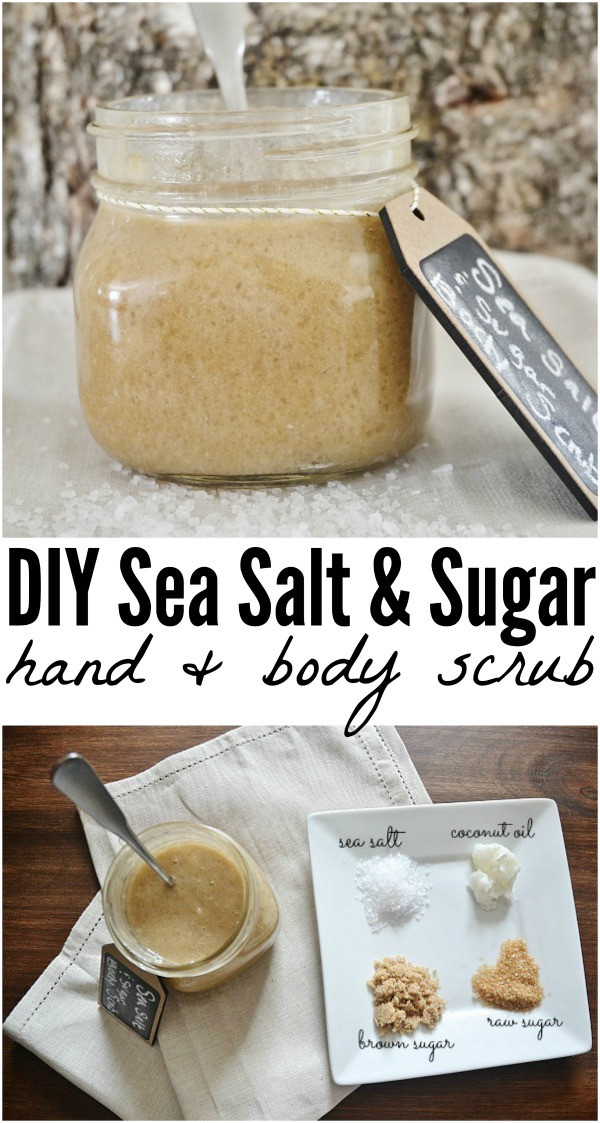 Best ideas about DIY Salt Scrub
. Save or Pin DIY Sea Salt and Sugar Scrub Now.