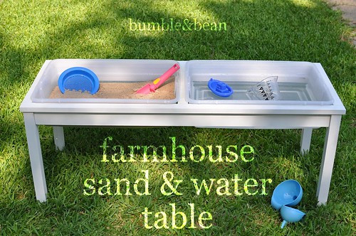 Best ideas about DIY Sand Table
. Save or Pin Bumble & Bean DIY Farmhouse Sand and Water Table Now.