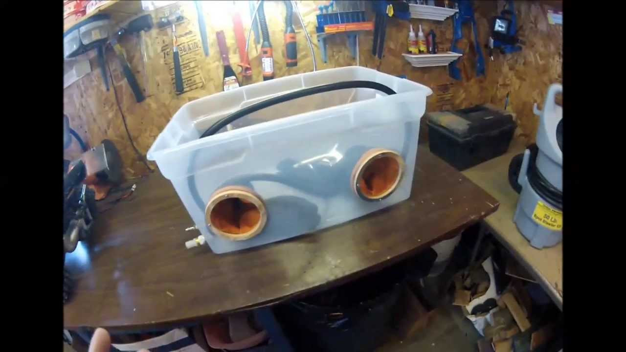 Best ideas about DIY Sandblaster Cabinet
. Save or Pin Homemade sandblasting cabinet Now.