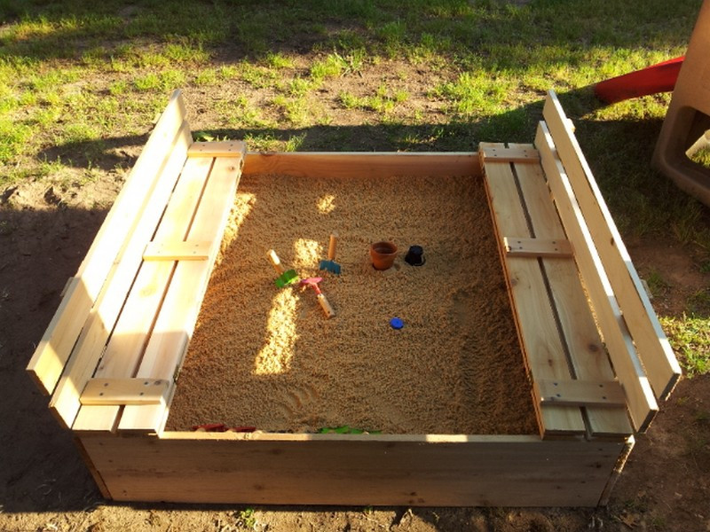 Best ideas about DIY Sandbox With Cover
. Save or Pin DIY Sandbox with Cover Now.