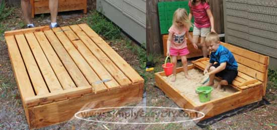 Best ideas about DIY Sandbox With Cover
. Save or Pin Simply Easy DIY DIY Covered Sandbox with Shade Canopy Now.