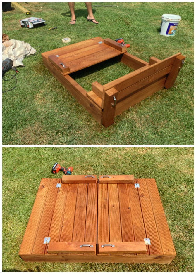 Best ideas about DIY Sandbox With Cover
. Save or Pin DIY Sandbox Projects Picture Instructions Now.