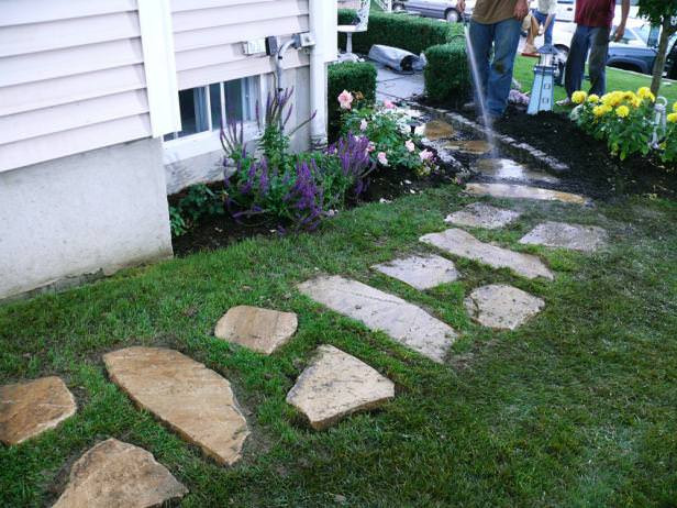 Best ideas about DIY Sandstone Patio
. Save or Pin DIY Garden Paths And Backyard Walkway Ideas Now.