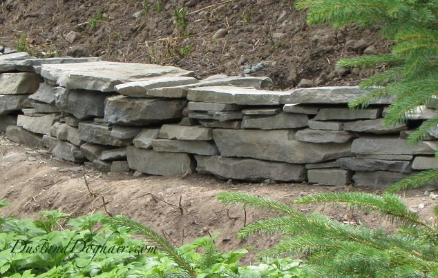 Best ideas about DIY Sandstone Wall
. Save or Pin DIY Stacked Stone Garden Wall Now.