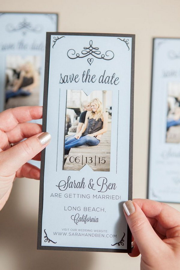 Best ideas about DIY Save The Dates Magnets
. Save or Pin 20 Fun and Creative Save the Date Ideas Noted List Now.