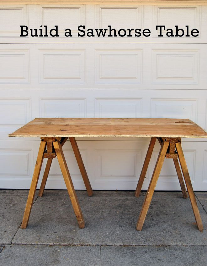 Best ideas about DIY Sawhorse Table
. Save or Pin How To Build a Sawhorse Table Now.