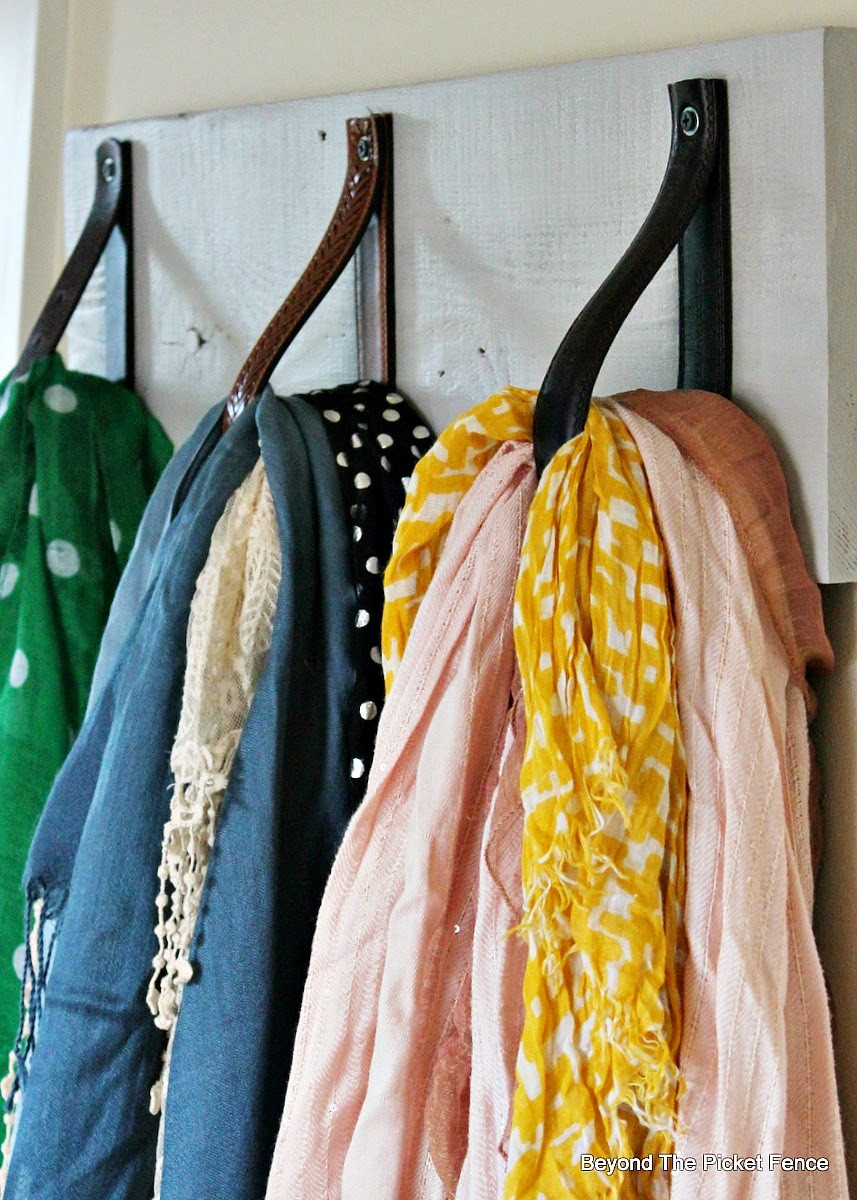 Best ideas about DIY Scarf Hanger
. Save or Pin Beyond The Picket Fence Scarf Hanger in 30 Minutes or Less Now.