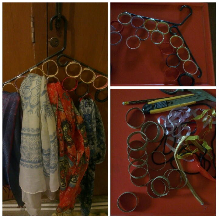 Best ideas about DIY Scarf Hanger
. Save or Pin Simple DIY Scarf Hanger Now.
