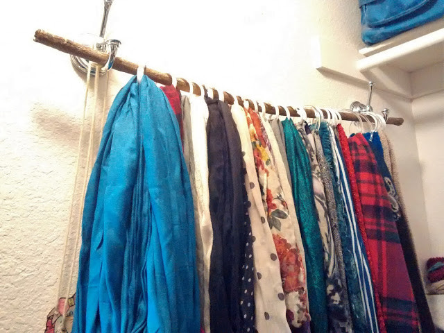 Best ideas about DIY Scarf Hanger
. Save or Pin Simply Wright DIY Scarf Organizer Hanger Now.