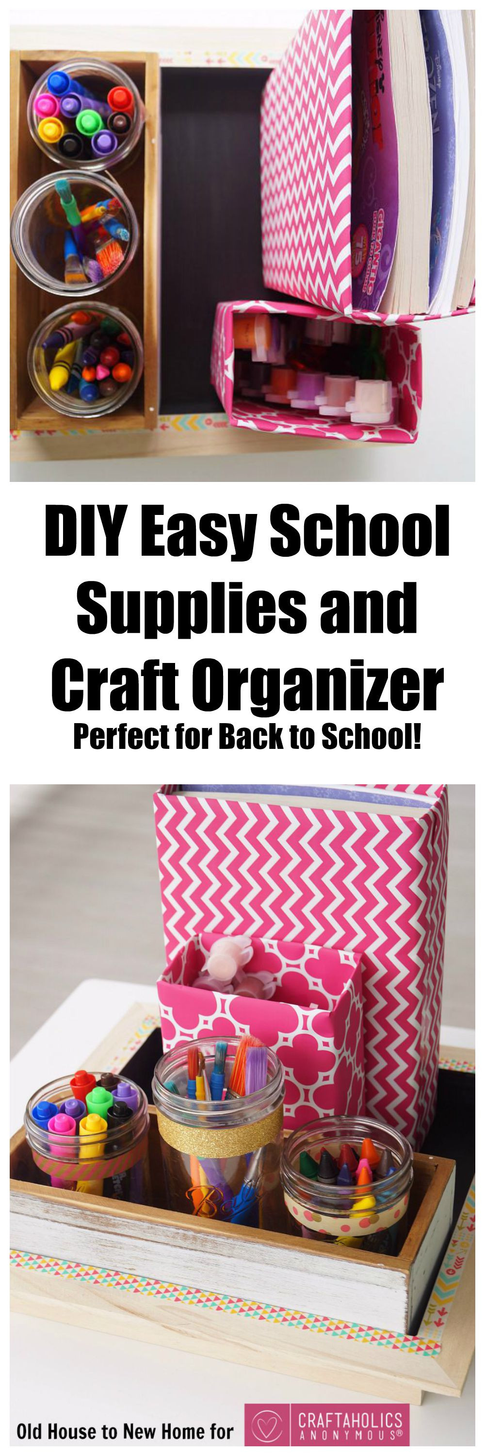 Best ideas about DIY School Supplies Organizer
. Save or Pin Craftaholics Anonymous Now.