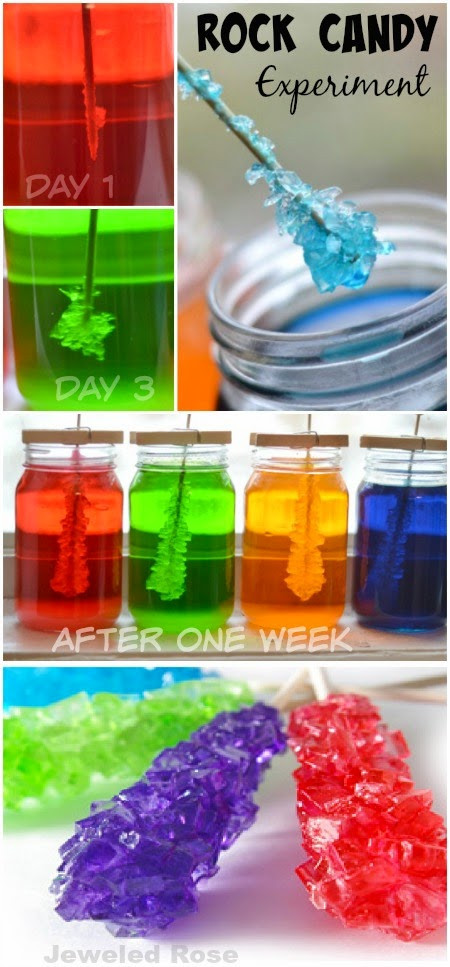 Best ideas about DIY Science Experiments
. Save or Pin Rock Candy Experiment Growing A Jeweled Rose Now.
