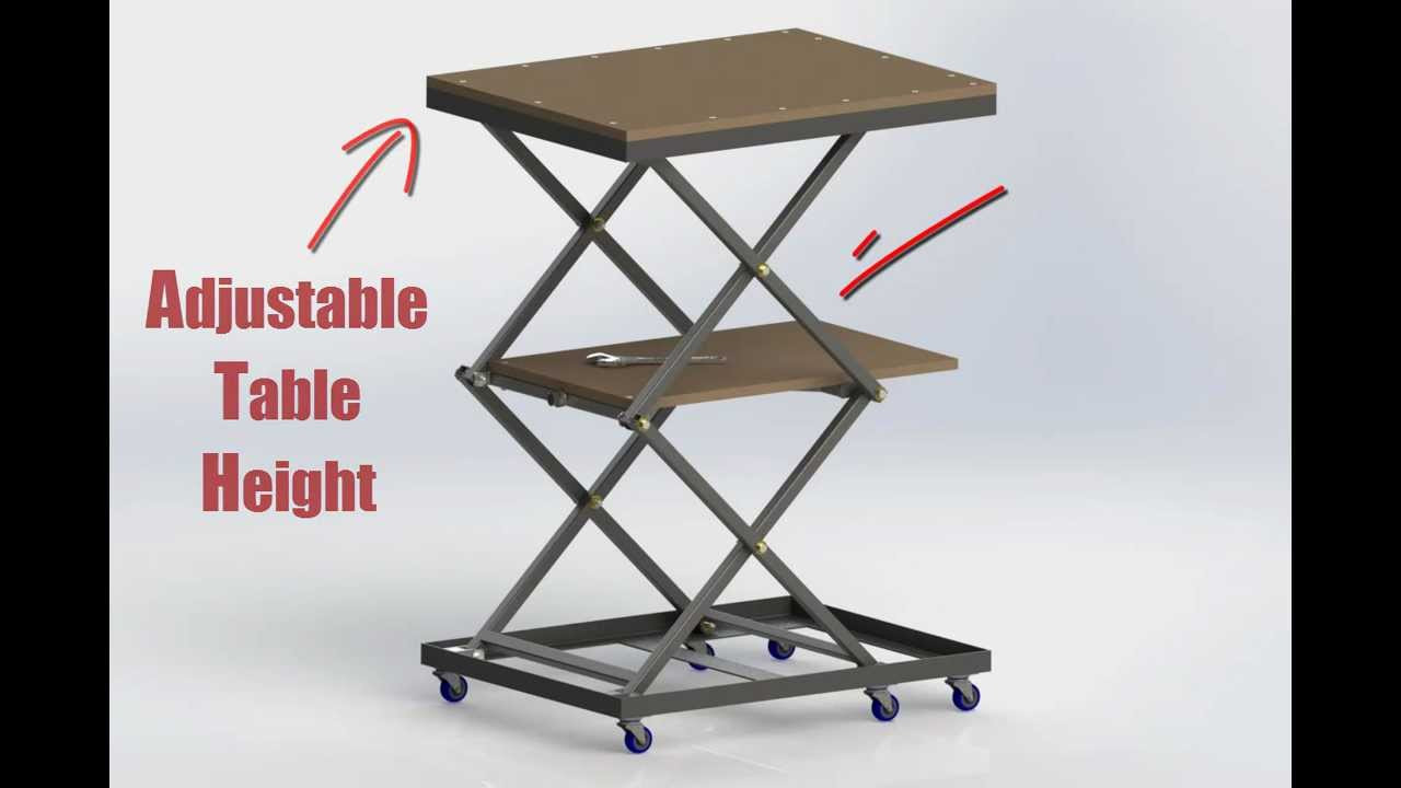 Best ideas about DIY Scissor Lift Table
. Save or Pin DIY Workshop Lift Table Now.