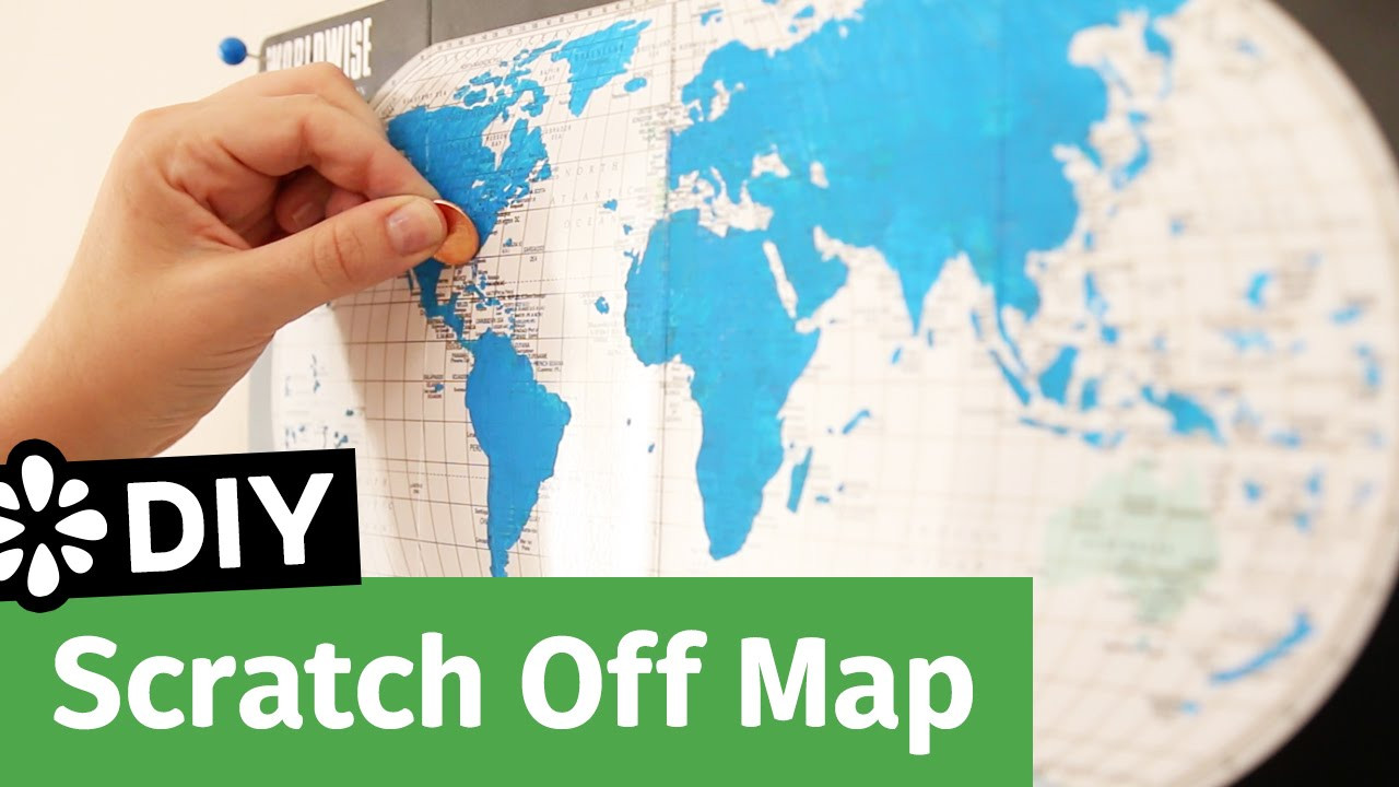 Best ideas about DIY Scratch Off
. Save or Pin DIY Scratch f Map Now.