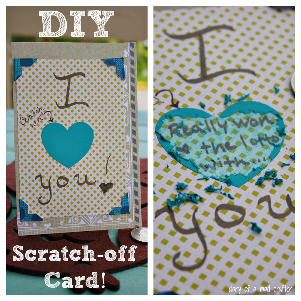 Best ideas about DIY Scratch Off
. Save or Pin DIY Scratch off Card A Tutorial Now.