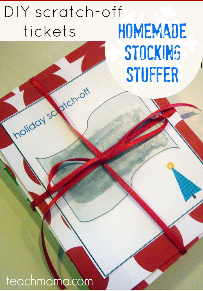 Best ideas about DIY Scratch Off
. Save or Pin homemade scratch off tickets fun stocking stuffers Now.