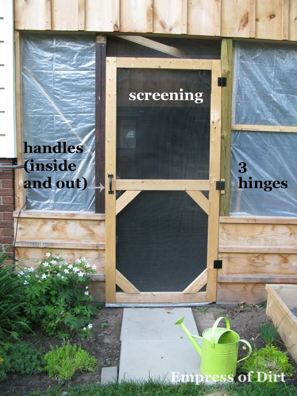 Best ideas about DIY Screen Door
. Save or Pin Make a Garden Screen Door Empress of Dirt Now.