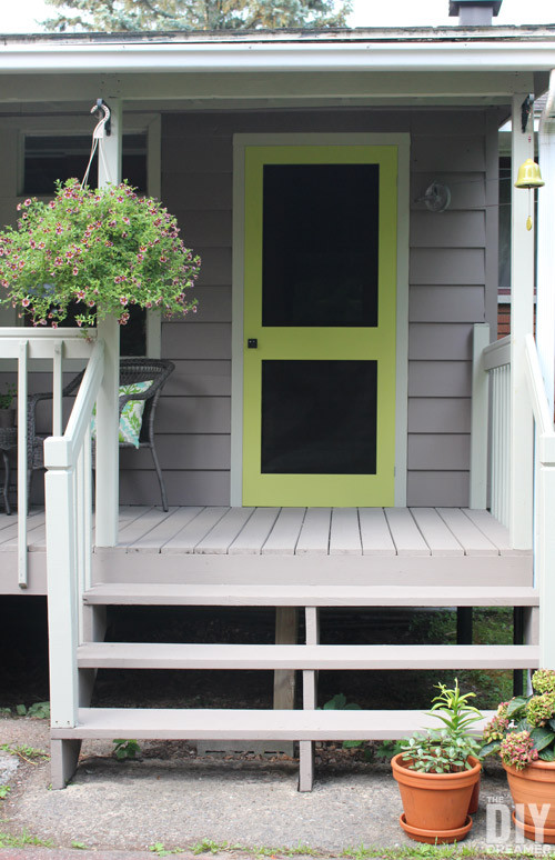 Best ideas about DIY Screen Door
. Save or Pin Add a Punch of Color to a Porch DIY Screen Door Now.