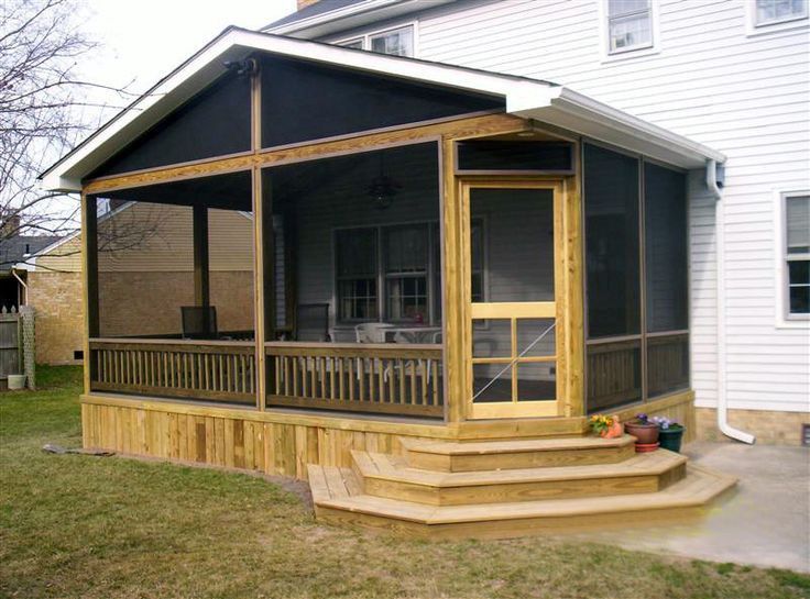 Best ideas about DIY Screen Porch
. Save or Pin diy decks and porch for mobile homes Now.
