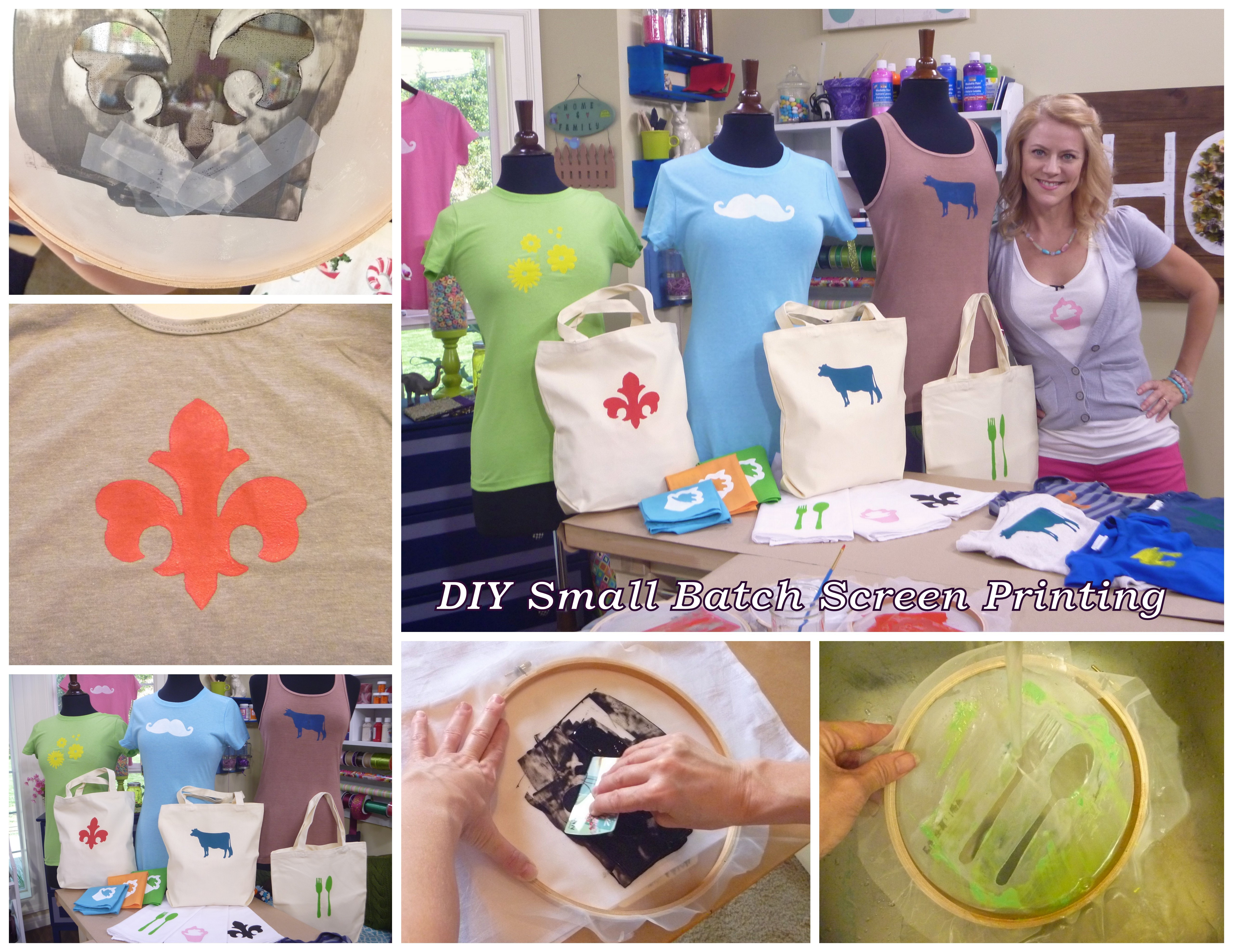 Best ideas about DIY Screen Printing
. Save or Pin DIY Small Batch Screen Printing Tutorial — Using Now.