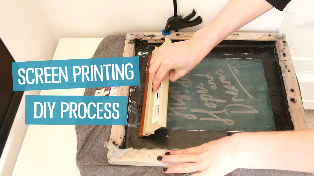 Best ideas about DIY Screen Printing
. Save or Pin How to screen print t shirts at home DIY method Now.