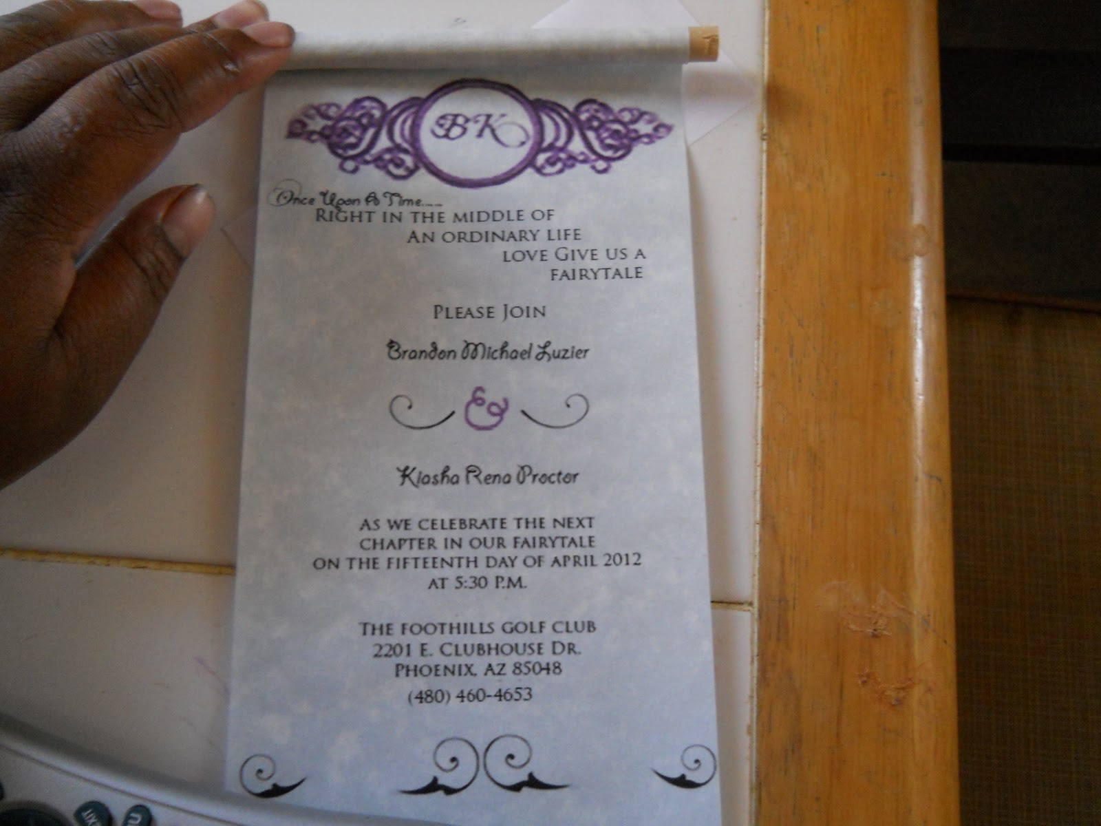 Best ideas about DIY Scroll Invitation
. Save or Pin From Ms to Mrs DIY Scroll Invitations Now.