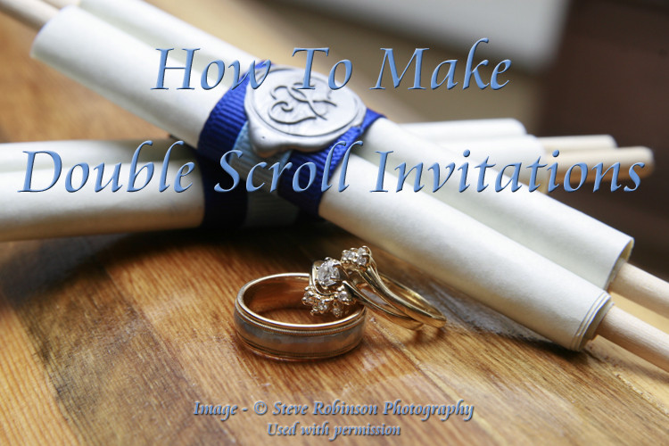 Best ideas about DIY Scroll Invitation
. Save or Pin Make your own scroll wedding invitations DIY Now.