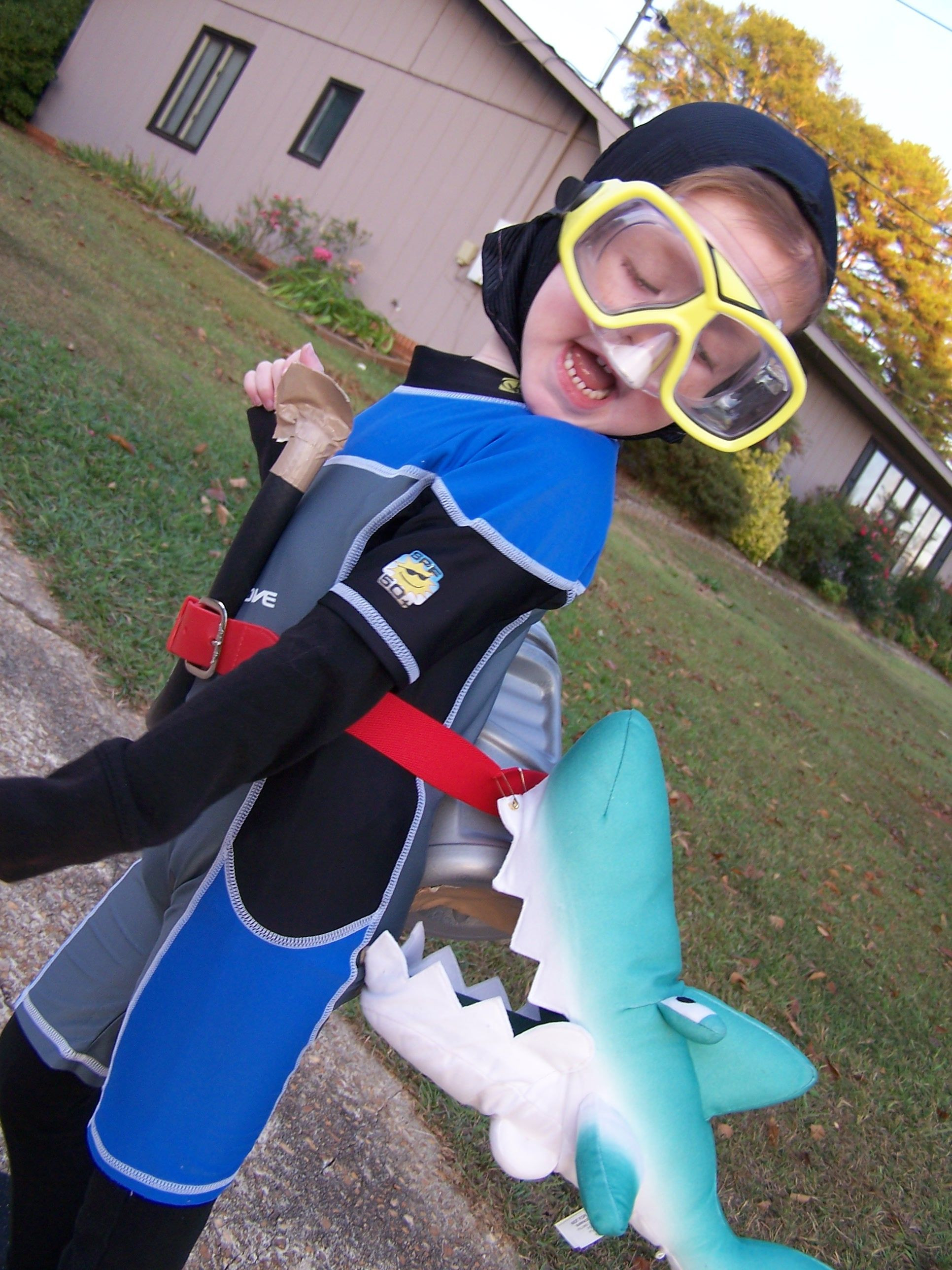 Best ideas about DIY Scuba Diver Costume
. Save or Pin Scuba Diver Easy DIY Halloween Costume Now.