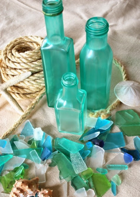 Best ideas about DIY Sea Glass
. Save or Pin Paint Glass Bottles in Frosted Seaglass Colors Coastal Now.