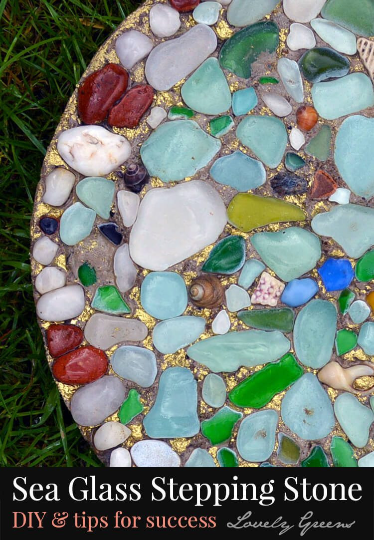 Best ideas about DIY Sea Glass
. Save or Pin DIY Sea Glass Stepping Stone Lovely Greens Now.