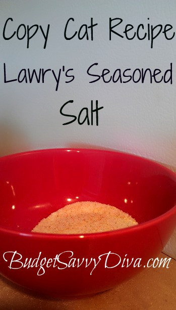 Best ideas about DIY Seasoned Salt
. Save or Pin Copy Cat Recipe Lawry’s Seasoned Salt Now.
