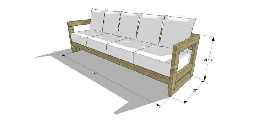 Best ideas about DIY Sectional Sofa Plans
. Save or Pin Free DIY Furniture Plans How to Build an Aegean Outdoor Now.