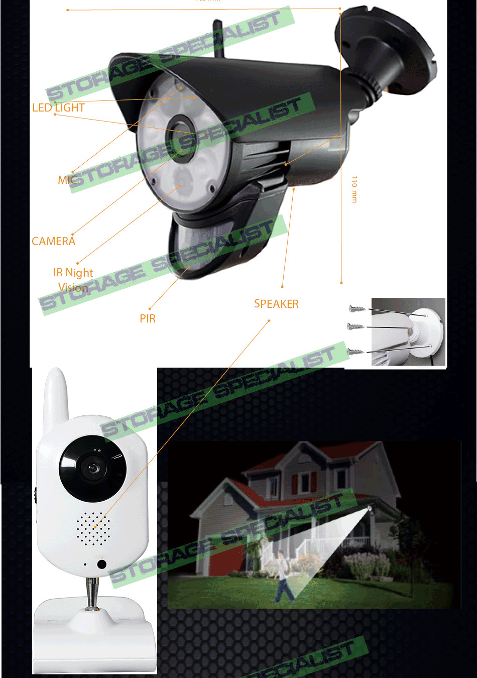 Best ideas about DIY Security Camera
. Save or Pin DIY Security Cameras Alarm System CCTV WIFI 128GB Mobile Now.