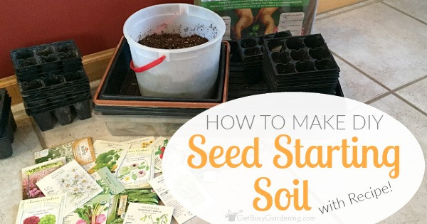 Best ideas about DIY Seed Starting Mix
. Save or Pin Seed Starting Mix Recipe How to Make Your Own DIY Seed Now.