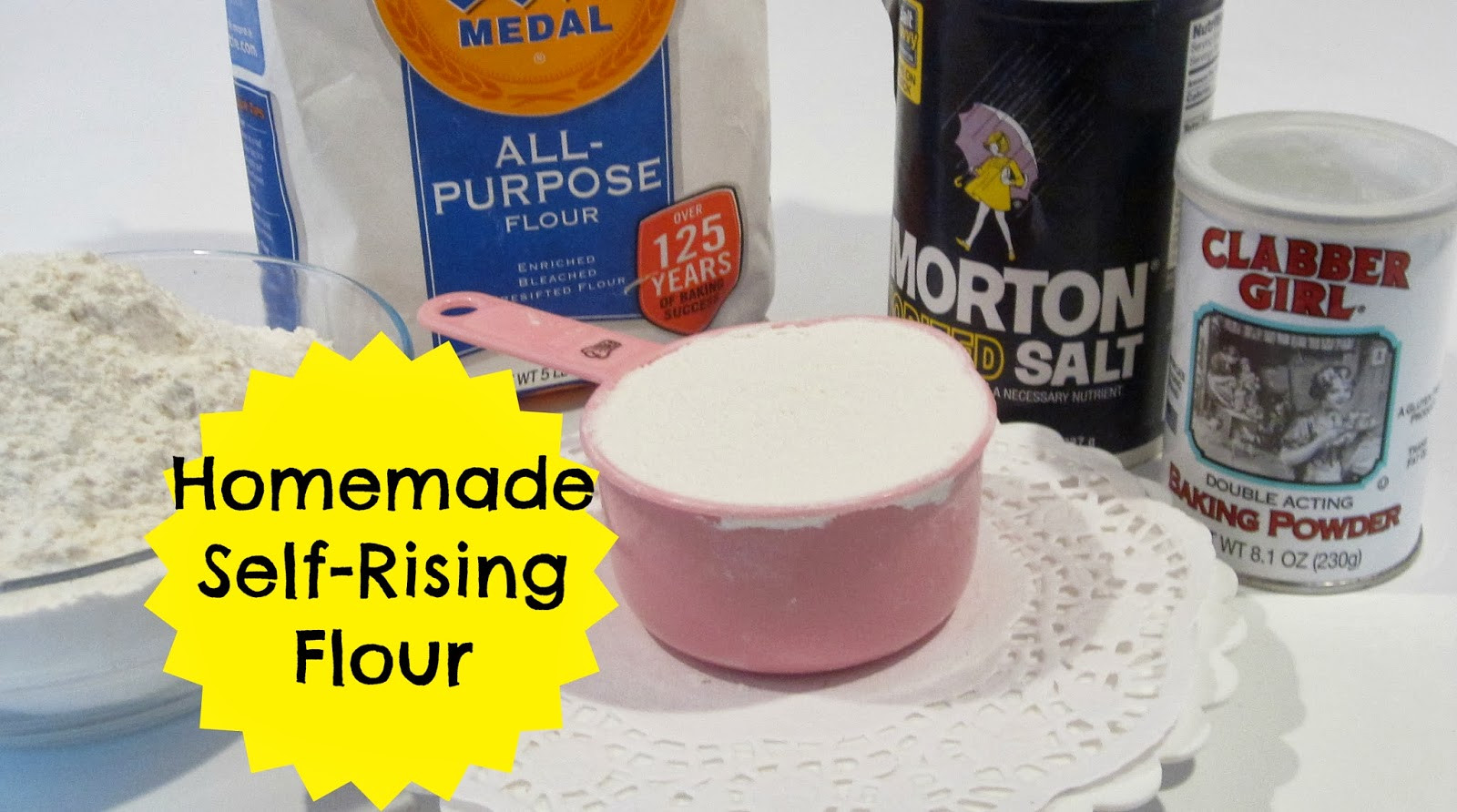 Best ideas about DIY Self Rising Flour
. Save or Pin VIDEO How To Make Homemade Self Rising Flour Substitute Now.