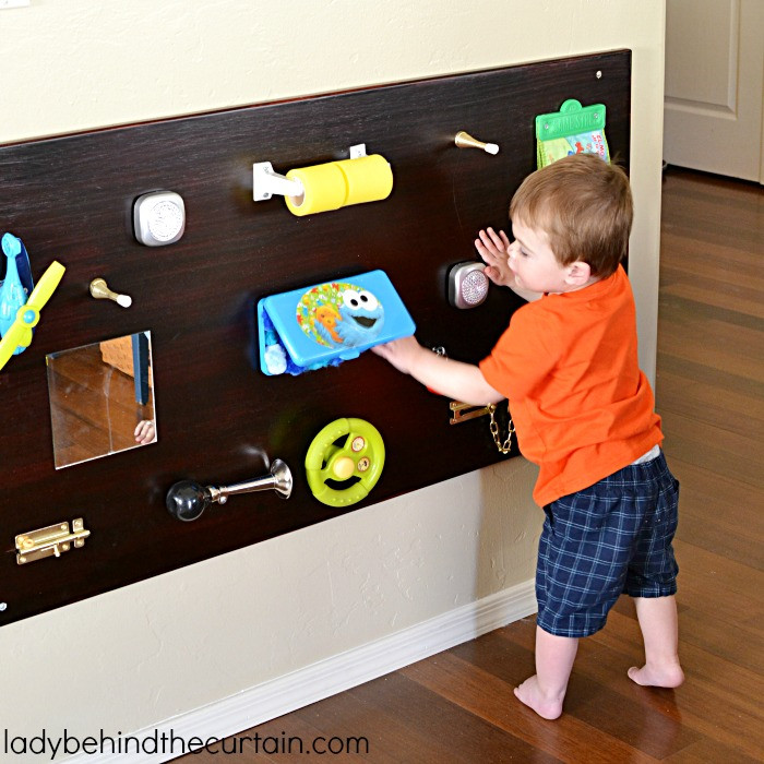 Best ideas about DIY Sensory Board
. Save or Pin Toddler DIY Sensory Board Now.