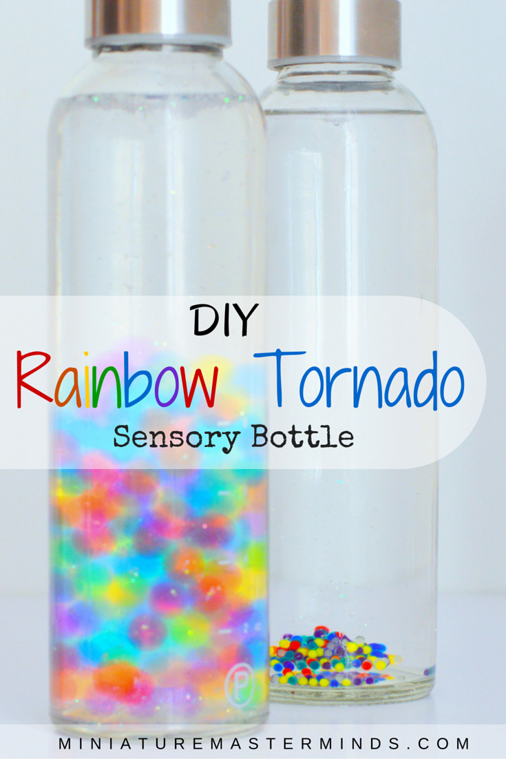 Best ideas about DIY Sensory Bottles
. Save or Pin DIY Rainbow Tornado Sensory Bottle – Miniature Masterminds Now.