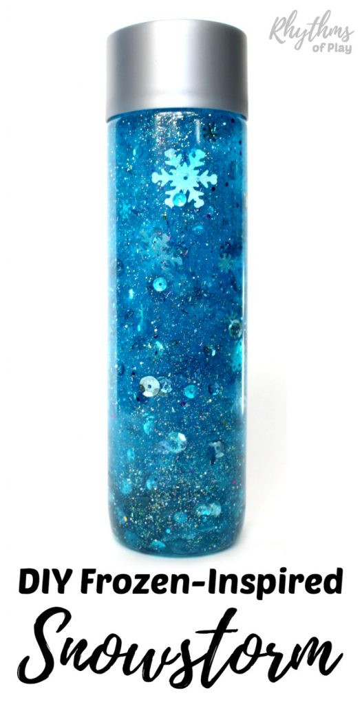 Best ideas about DIY Sensory Bottles
. Save or Pin DIY Frozen Inspired Snowstorm Sensory Bottle Rhythms of Play Now.