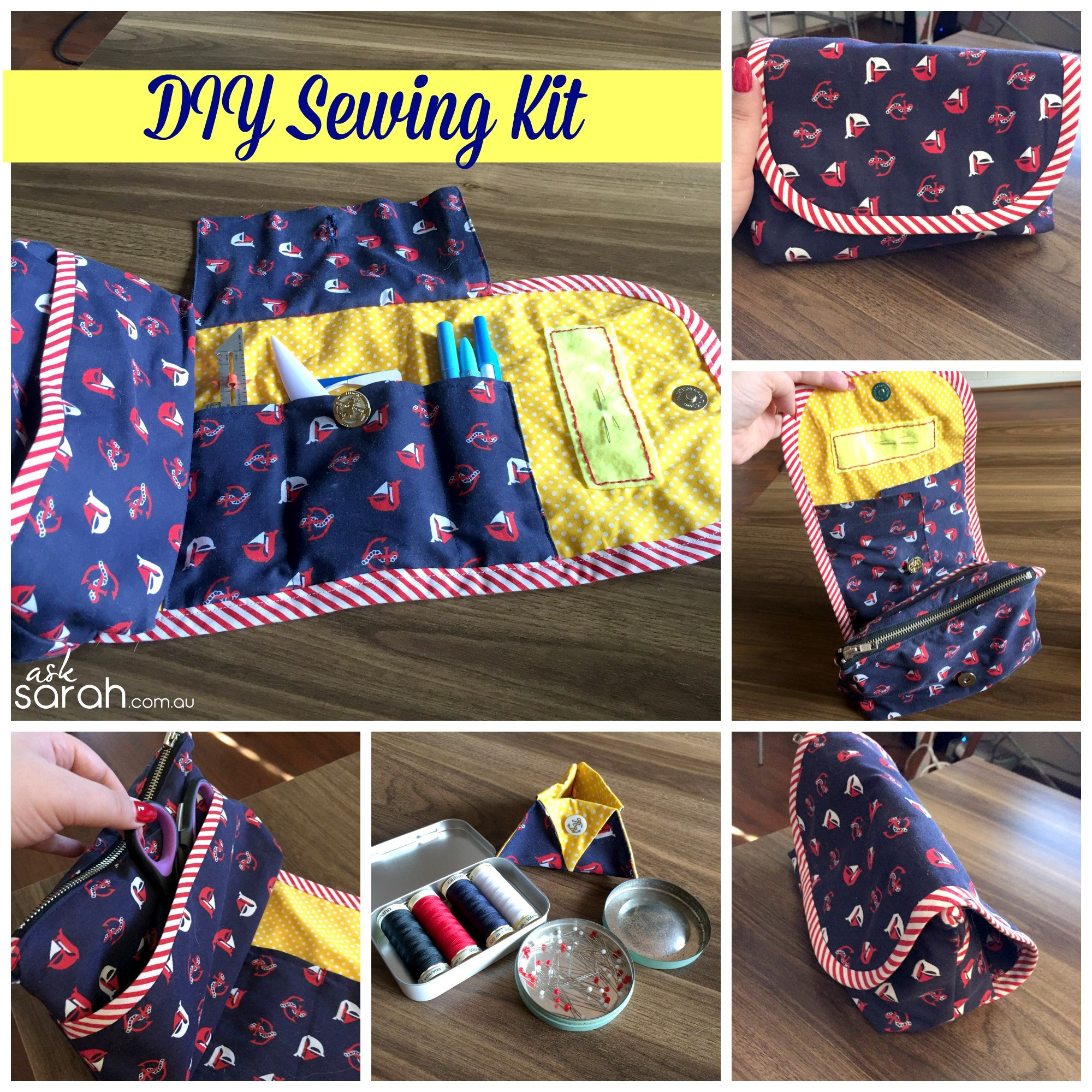 Best ideas about DIY Sewing Kit
. Save or Pin Sew DIY Portable Sewing Kit Caddy Organizer Sort of a Now.