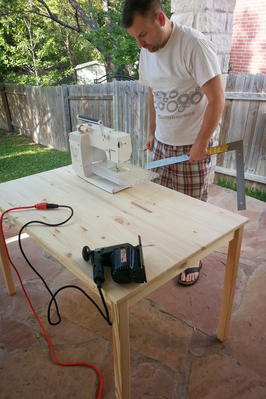 Best ideas about DIY Sewing Machine Table
. Save or Pin Sew E T DIY Ikea Sewing Table Hack Now.