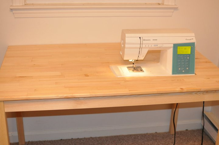 Best ideas about DIY Sewing Machine Table
. Save or Pin Blue Dinosaurs Blog I m back & DIY Sewing Table Now.